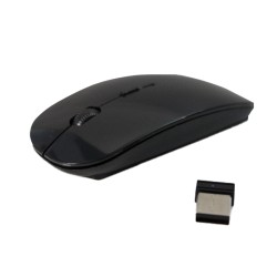 OFFICE MOUSE 2.4GHZ APPLE SHAPED WIRE LESS MOUSE 10M RANGE PRETO OFFICE MOUSE 2.4GHZ APPLE SHAPED WIRE LESS MOUSE 10M RANGE PRETO